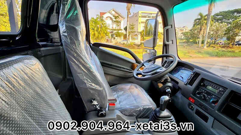 Nội thất xe tải Jac N750 e5 nội thất