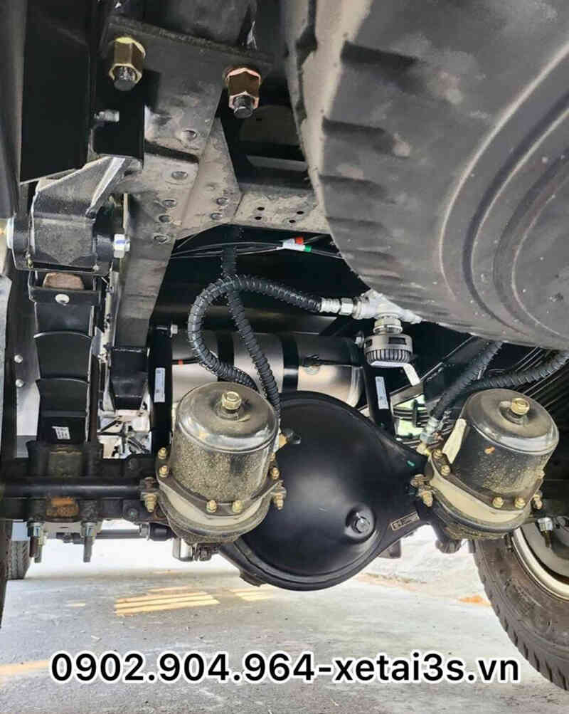 khung sườn chassis xe tải jac n750 khung gầm