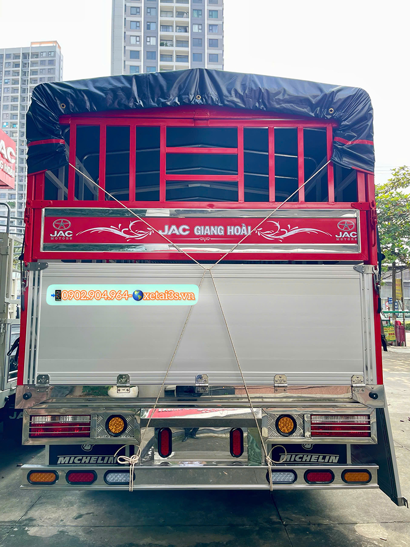 xe tải jac n900 thùng nhôm