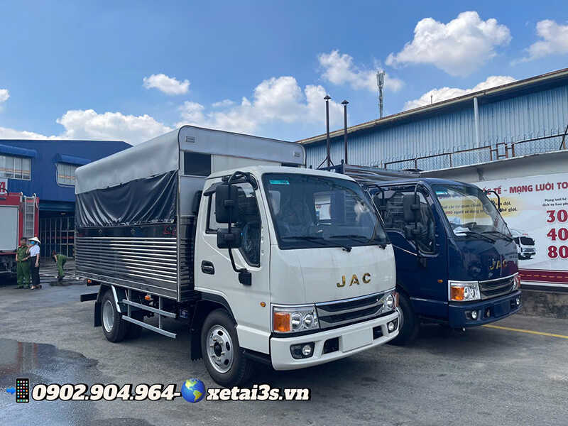 xe tải Jac tập lái
