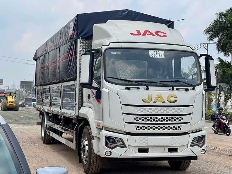 xe tải jac dawos thùng 8m2 xe tải jac dawos 9 tấn